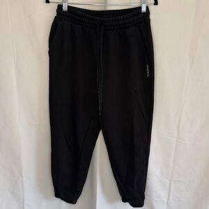 Fabletics Black Drawstring Waist Pocket Joggers Sweatpants Pants - Medium